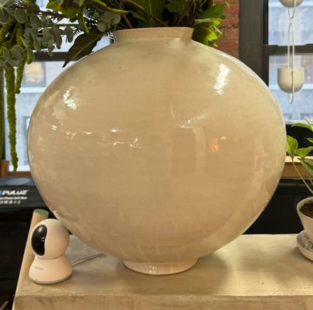 Dave Kim The Potter — Untitled White Moon Jar 2